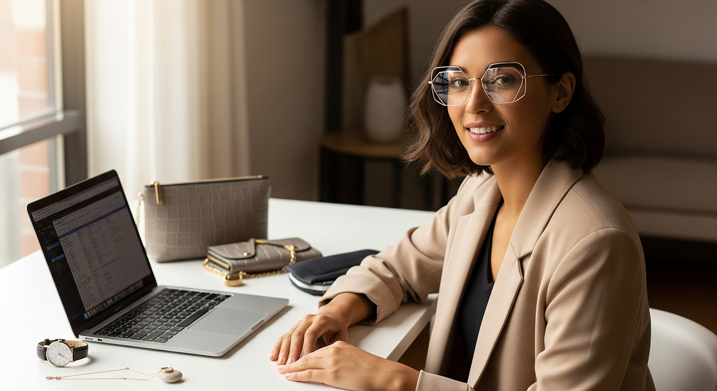 Fytoo Tara Geometric Eyeglasses in multiple colors displayed on white background