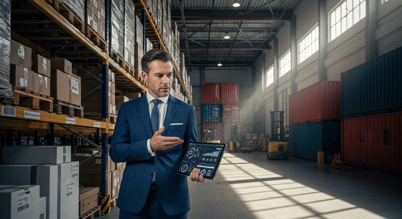 LOGISTIK HEUTE magazine cover showcasing German supply chain and logistics industry intelligence publication