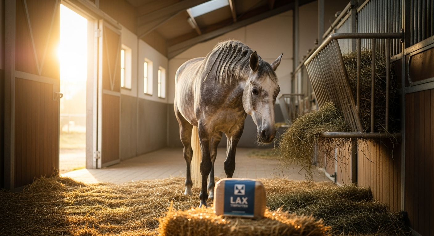 LAX Wiesen Knusperstange Heu & Luzerne pressed hay sticks for horses with behavioral issues