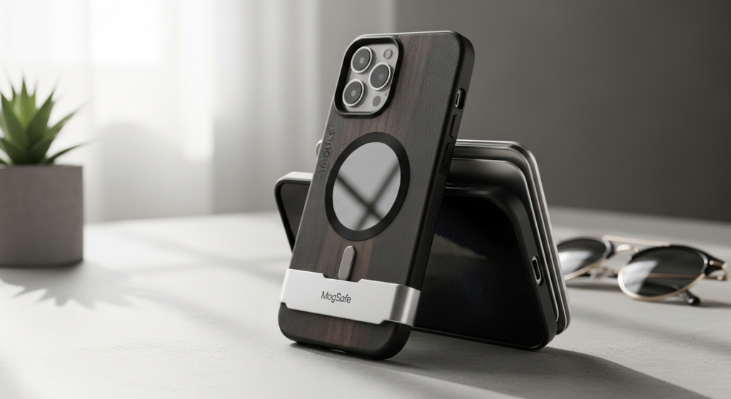 Mous Limitless 5.0 protective phone case in premium materials showing AiroShock technology design