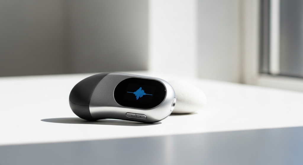 The Handy 2 Pro automatic stroker device with wireless technology and LED display interface