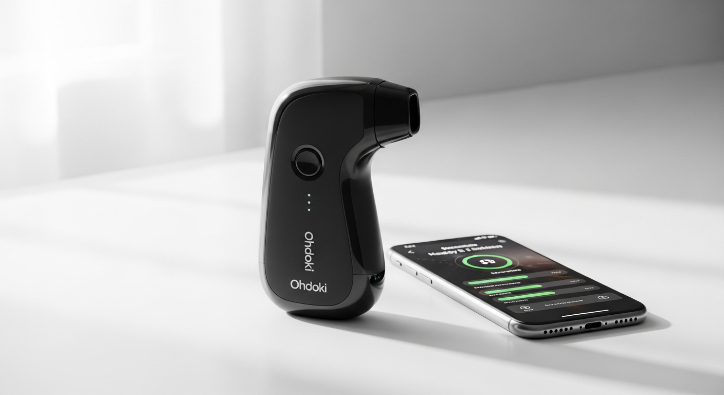 Ohdoki Handy 2 Interactive Stroker wireless device with ClickOn accessory system and LED display