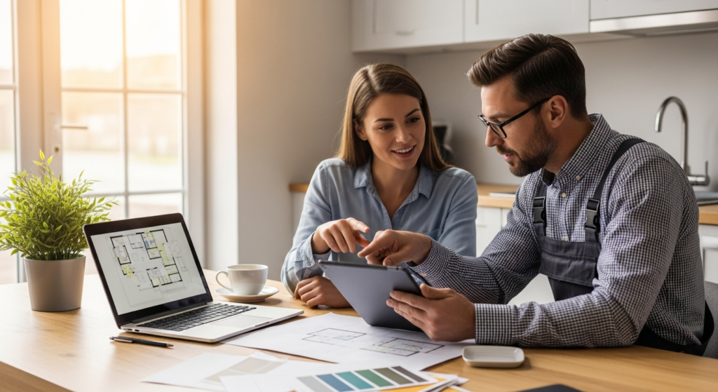 Sanierungsrechner und Handwerkervermittlung Plattform für Renovierungsprojekte in Deutschland