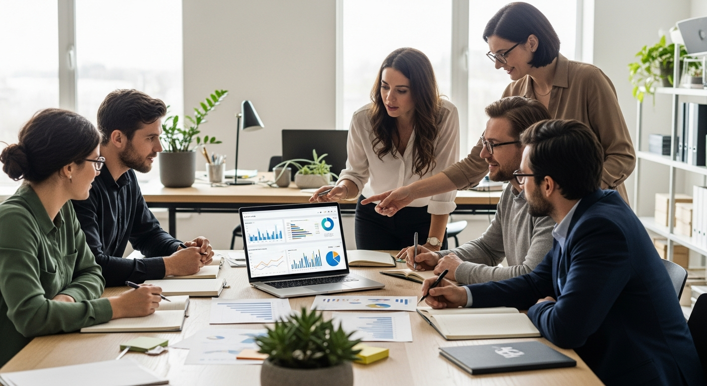 Qonto Smart Business Account Plan interface showing invoicing, virtual cards, and accountant collaboration features