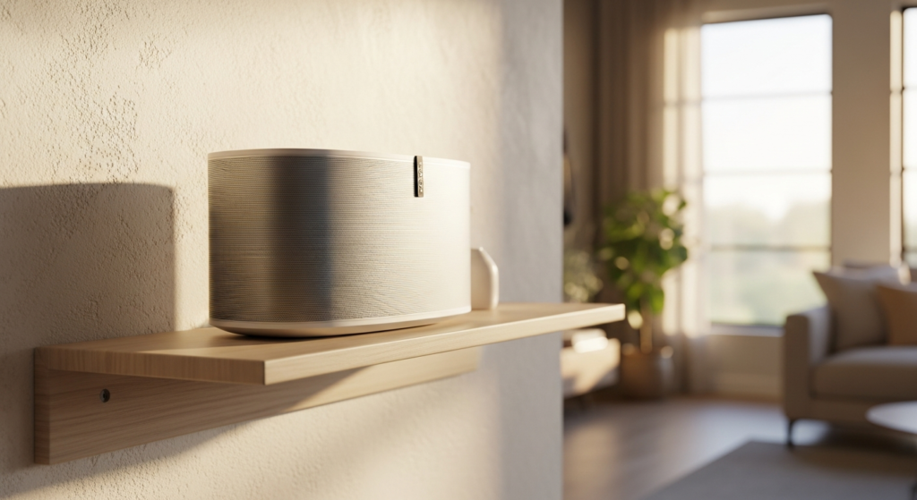 Sonos Era 300 Stereo Set speaker system with spatial audio technology in modern living room