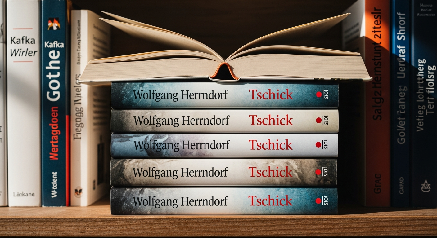 Tschick book cover displayed on Medimops used books online marketplace platform
